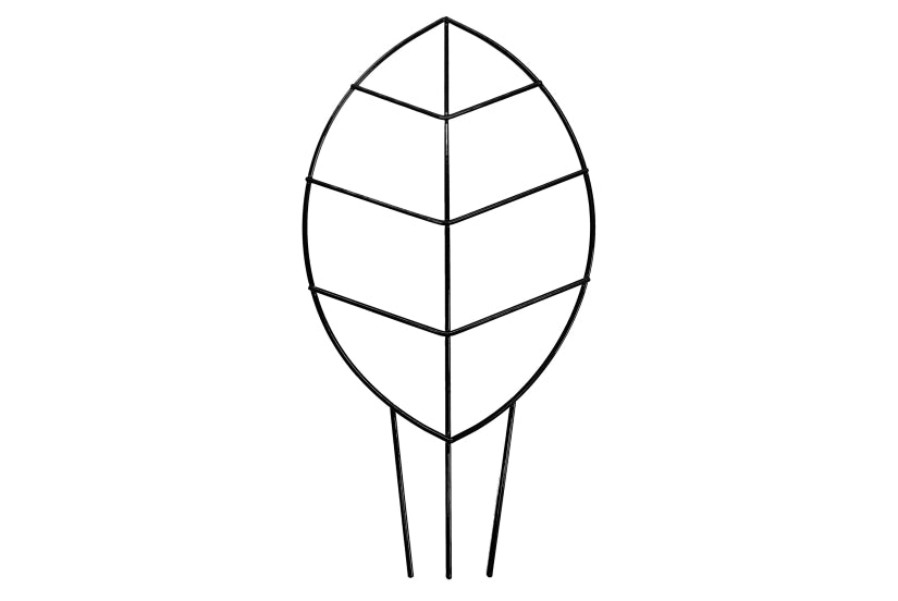 Handmade plant support, leaf, 75 cm